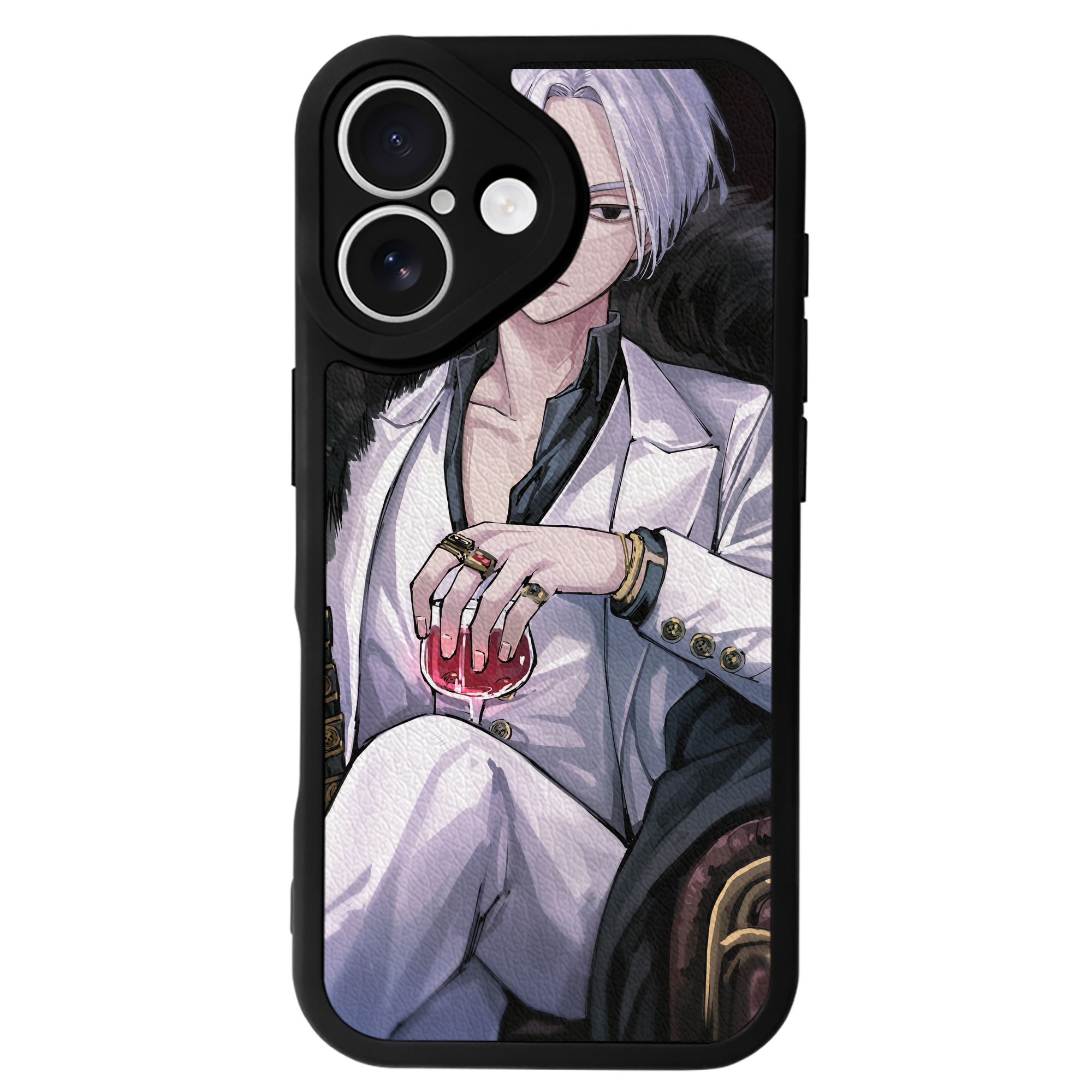 （画像用） 東京リベンジャーズ Tokyo Revengers 【iPhone 16シリーズ対応】シリコンスマホケース（レザー調） 材質：シリコン